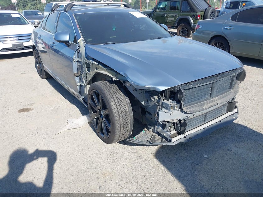 2017 Volvo S90 VIN YV1A22ML6H1001510 IAAI salvage auction — FRONT END, Salvage Title, sold $25 on 2026-07-29 (photo 6)