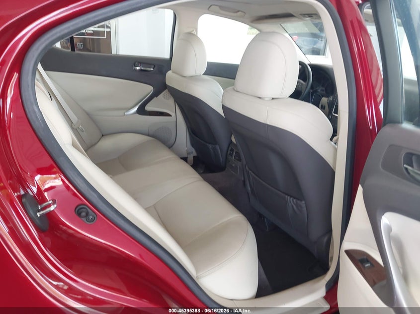 2010 Lexus Is 250 VIN JTHBF5C29A5112574 IAAI salvage auction — FRONT END, Rebuildable (Florida), sold $975 on 2026-07-15 (photo 8)