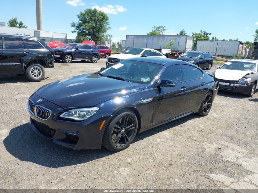 2016 BMW 6er VIN WBA6D6C51GGF94897 IAAI salvage auction — REAR END, Salvage (Pennsylvania), sold $7,200 on 2026-07-31 (photo 2)