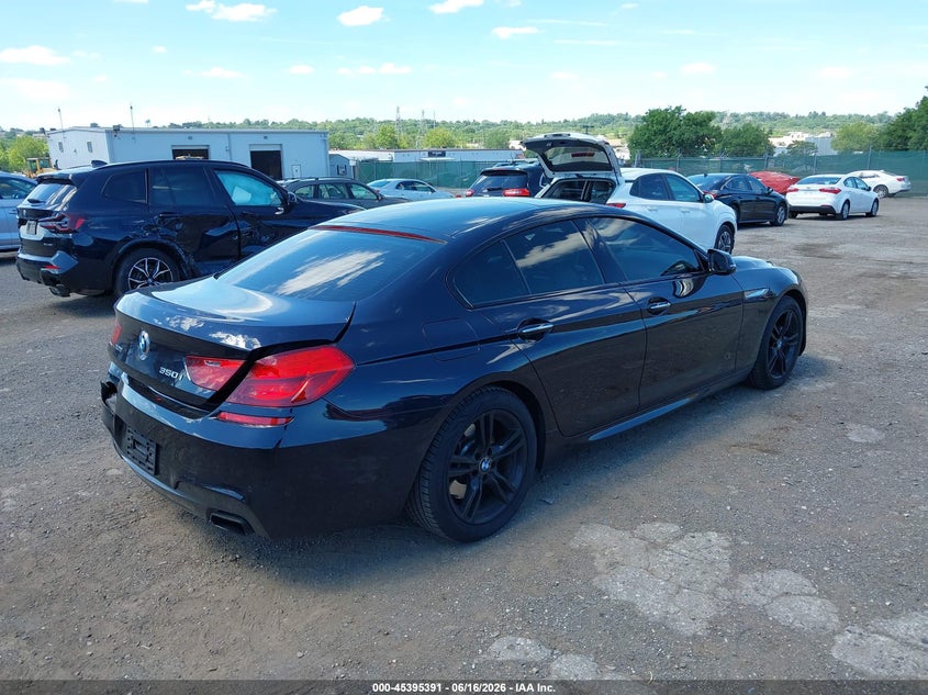 2016 BMW 6er VIN WBA6D6C51GGF94897 IAAI salvage auction — REAR END, Salvage (Pennsylvania), sold $7,200 on 2026-07-31 (photo 4)