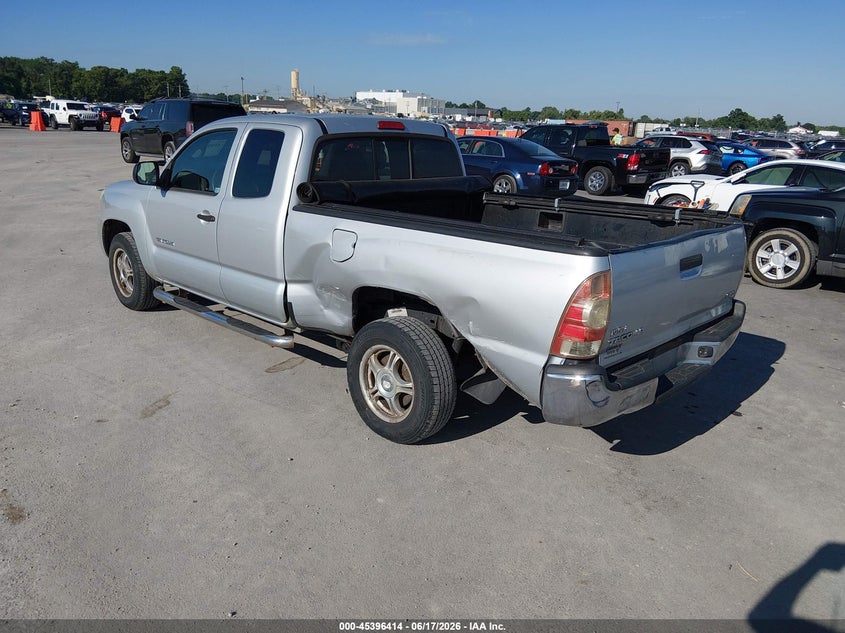 2008 Toyota Tacoma VIN 5TETX22N68Z592044 IAAI salvage auction — LEFT REAR, Salvage (Illinois), sold $2,150 on 2026-07-21 (photo 3)