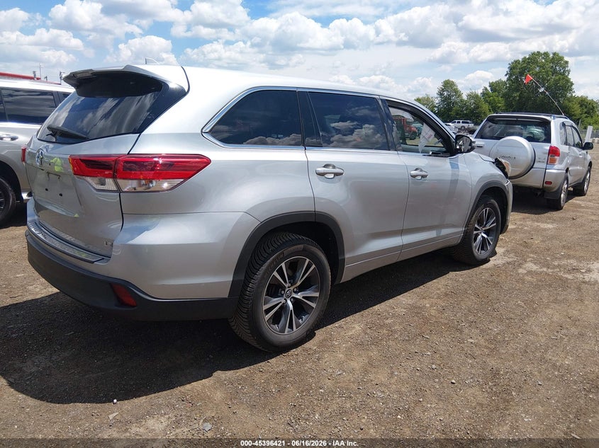 2018 Toyota Highlander VIN 5TDZZRFH6JS279368 IAAI salvage auction — FRONT END, Salvage (Ohio), sold $4,550 on 2026-07-22 (photo 4)