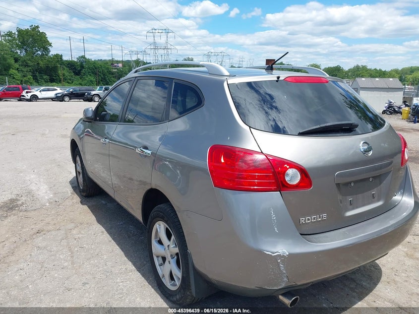 2010 Nissan Rogue VIN JN8AS5MV5AW612330 IAAI salvage auction — NORMAL WEAR, Clear (Pennsylvania), sold $1,050 on 2026-07-24 (photo 3)