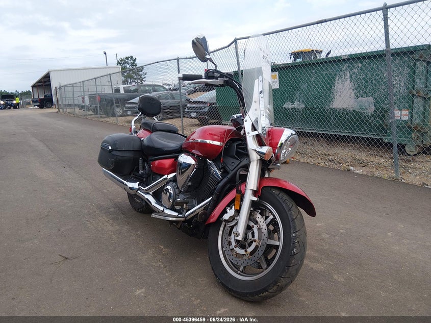 2009 Yamaha Xv VIN JYAVP25E59A008583 IAAI salvage auction — LEFT SIDE, Salvage (Mississippi), sold $700 on 2026-08-20 (photo 1)