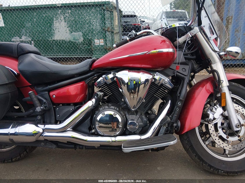 2009 Yamaha Xv VIN JYAVP25E59A008583 IAAI salvage auction — LEFT SIDE, Salvage (Mississippi), sold $700 on 2026-08-20 (photo 8)