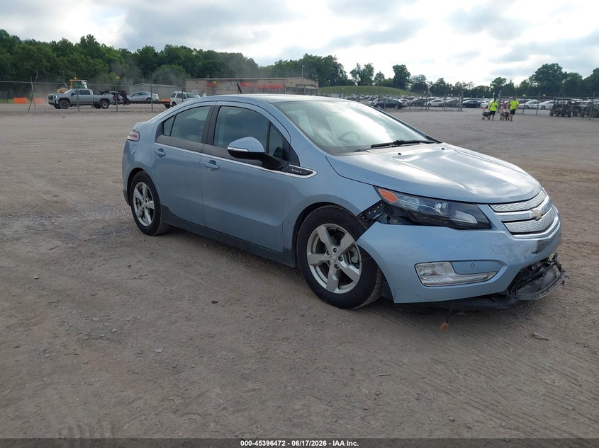 2013 Chevrolet Volt VIN 1G1RB6E48DU135167 IAAI salvage auction — FRONT END, Clear (Tennessee), sold $1,600 on 2026-07-10 (photo 1)