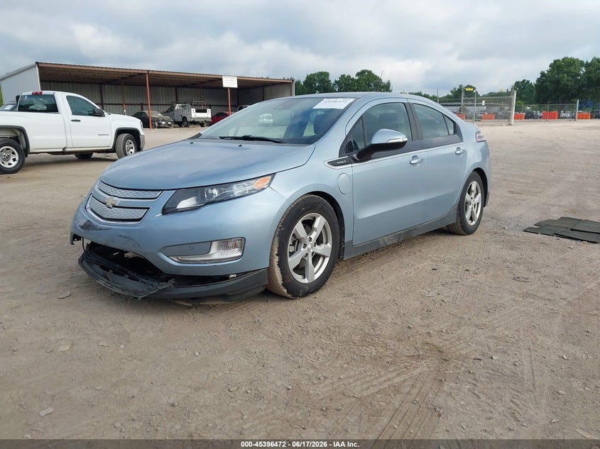 2013 Chevrolet Volt VIN 1G1RB6E48DU135167 IAAI salvage auction — FRONT END, Clear (Tennessee), sold $1,600 on 2026-07-10 (photo 2)