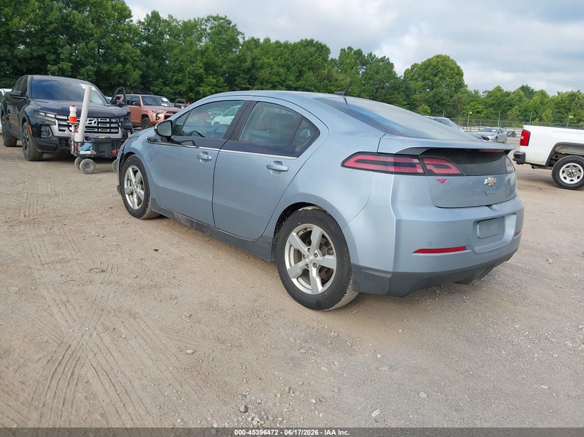 2013 Chevrolet Volt VIN 1G1RB6E48DU135167 IAAI salvage auction — FRONT END, Clear (Tennessee), sold $1,600 on 2026-07-10 (photo 3)