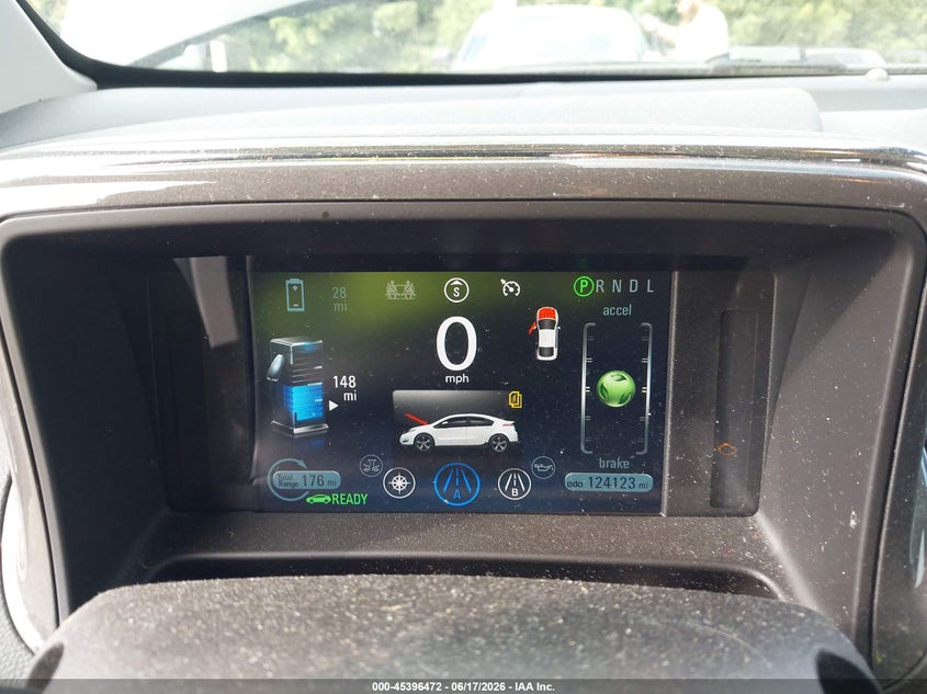 2013 Chevrolet Volt VIN 1G1RB6E48DU135167 IAAI salvage auction — FRONT END, Clear (Tennessee), sold $1,600 on 2026-07-10 (photo 7)