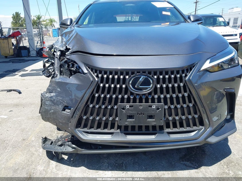 2024 Lexus Nx VIN JTJADCAZ0R5013769 IAAI salvage auction — FRONT END, Salvage (California), sold $11,950 on 2026-07-07 (photo 6)