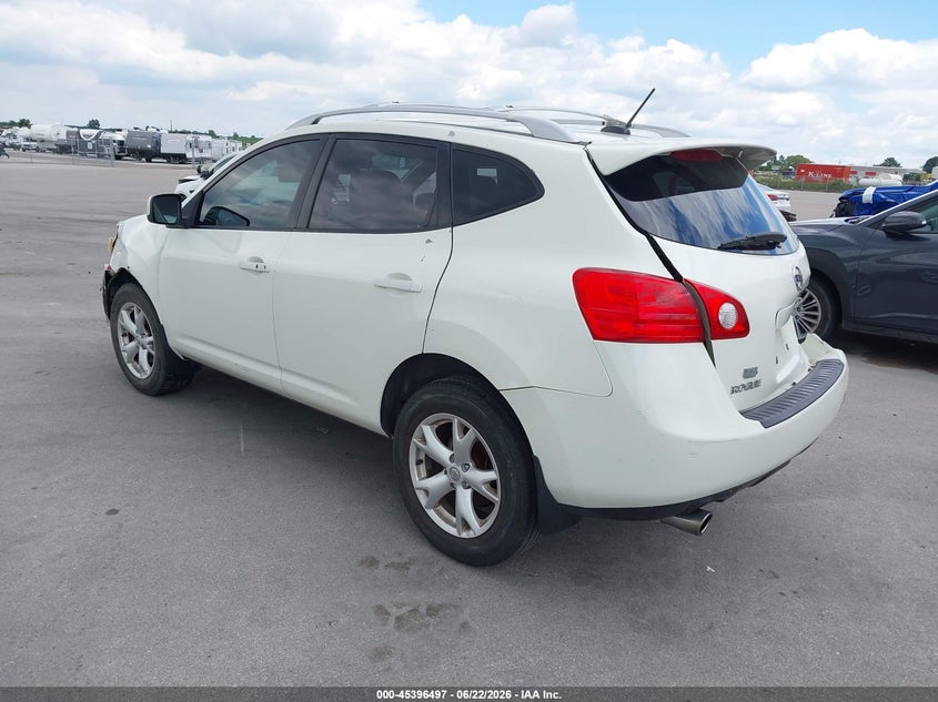 2009 Nissan Rogue VIN JN8AS58T09W324283 IAAI salvage auction — SIDE, Certificate Of Title (Nebraska), sold $25 on 2026-07-30 (photo 3)