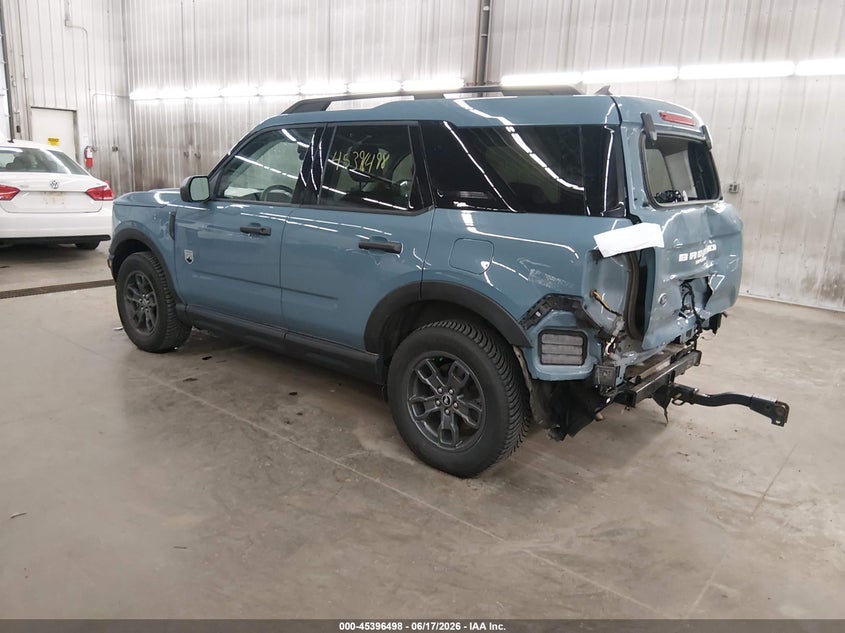 2023 Ford Bronco sport VIN 3FMCR9B62PRD66511 IAAI salvage auction — REAR END, Salvage Title, sold $8,150 on 2026-08-18 (photo 3)