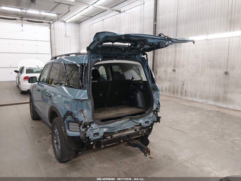 2023 Ford Bronco sport VIN 3FMCR9B62PRD66511 IAAI salvage auction — REAR END, Salvage Title, sold $8,150 on 2026-08-18 (photo 6)