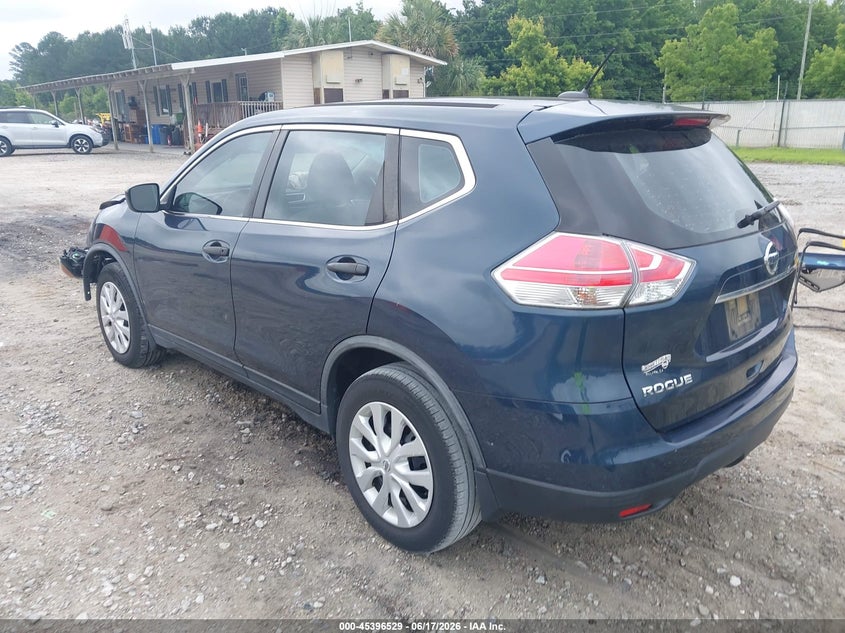 2016 Nissan Rogue VIN JN8AT2MT1GW001777 IAAI salvage auction — RIGHT FRONT, Salvage (North Carolina), sold $25 on 2026-07-28 (photo 3)