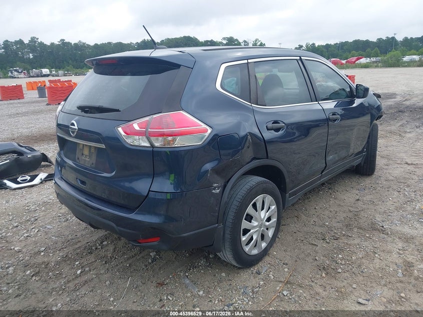 2016 Nissan Rogue VIN JN8AT2MT1GW001777 IAAI salvage auction — RIGHT FRONT, Salvage (North Carolina), sold $25 on 2026-07-28 (photo 4)
