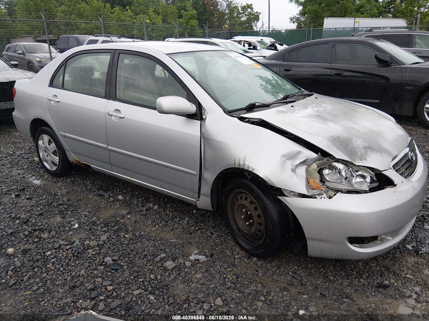 2006 Toyota Corolla VIN JTDBR32E960086670 IAAI salvage auction — RIGHT FRONT, Salvage (West Virginia), sold $375 on 2026-07-23 (photo 1)