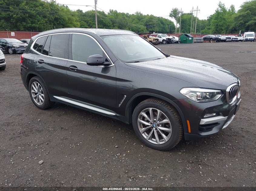 2018 BMW X3 VIN 5UXTR9C56JLD89937 IAAI salvage auction — LEFT SIDE, Salvage Title, sold $9,200 on 2026-08-02 (photo 1)