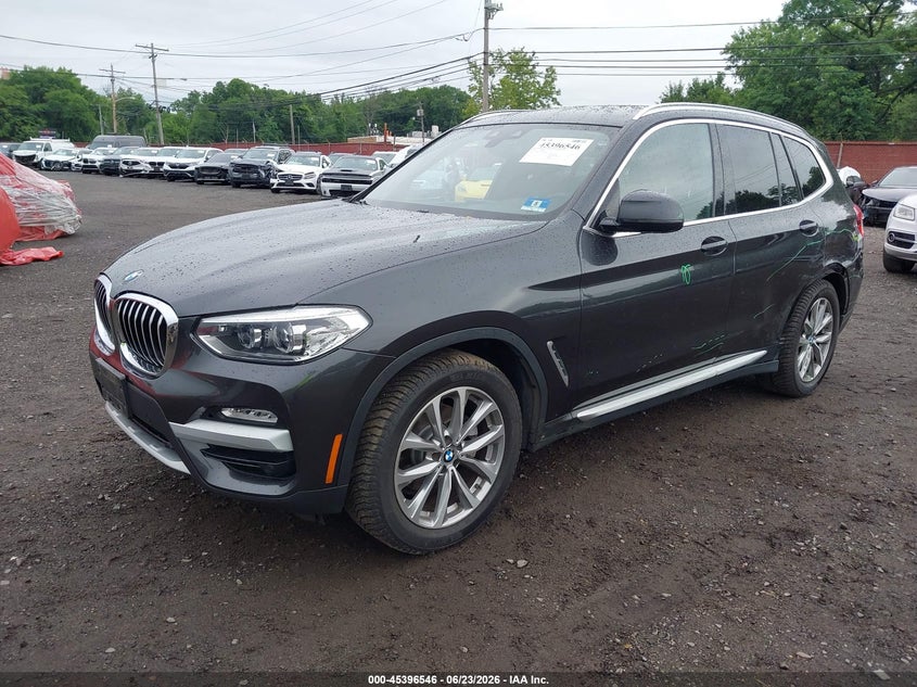 2018 BMW X3 VIN 5UXTR9C56JLD89937 IAAI salvage auction — LEFT SIDE, Salvage Title, sold $9,200 on 2026-08-02 (photo 2)