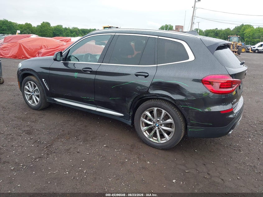 2018 BMW X3 VIN 5UXTR9C56JLD89937 IAAI salvage auction — LEFT SIDE, Salvage Title, sold $9,200 on 2026-08-02 (photo 3)
