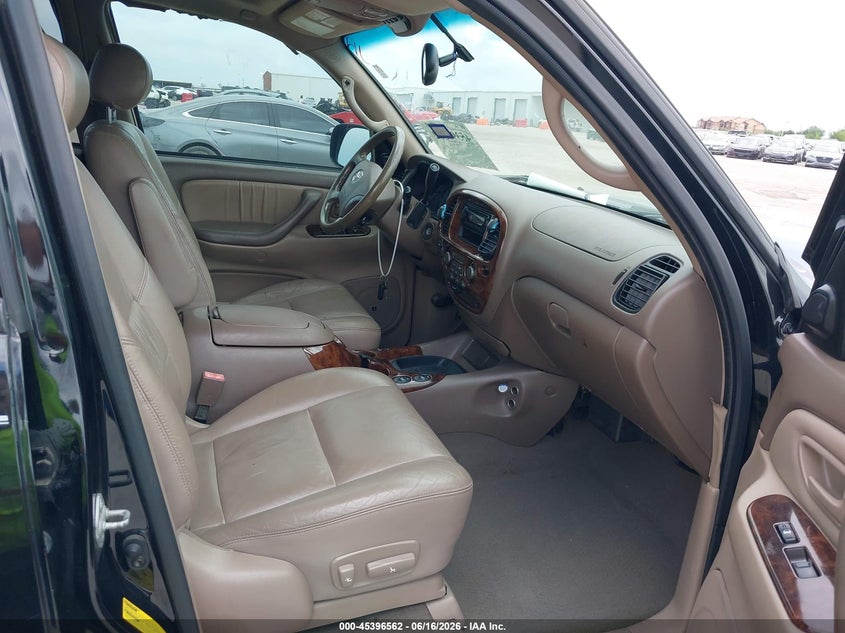 2003 Toyota Sequoia VIN 5TDZT38A93S202981 IAAI salvage auction — RIGHT FRONT, Salvage (Texas), sold $1,975 on 2026-07-08 (photo 5)