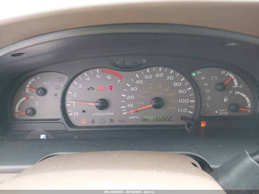 2003 Toyota Sequoia VIN 5TDZT38A93S202981 IAAI salvage auction — RIGHT FRONT, Salvage (Texas), sold $1,975 on 2026-07-08 (photo 7)