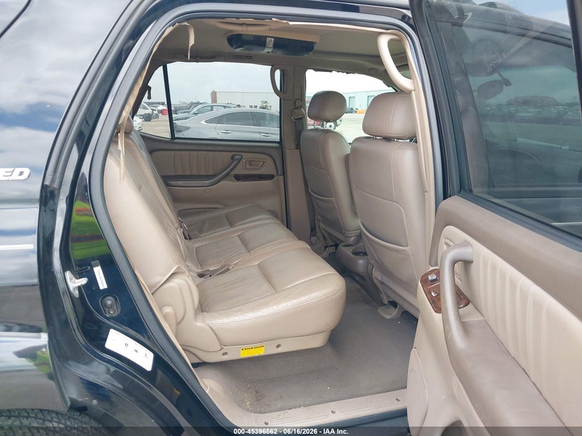 2003 Toyota Sequoia VIN 5TDZT38A93S202981 IAAI salvage auction — RIGHT FRONT, Salvage (Texas), sold $1,975 on 2026-07-08 (photo 8)