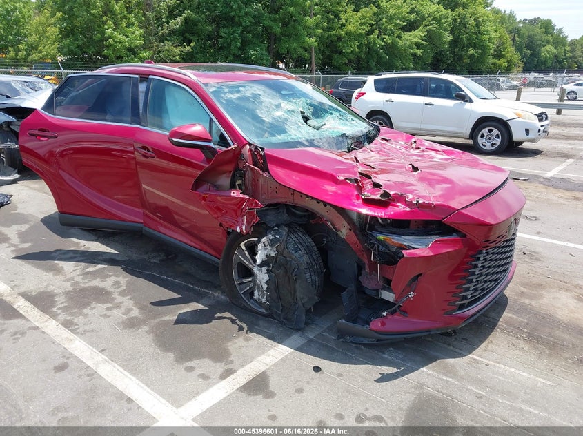 2023 Lexus Rx VIN 2T2BAMBA6PC016704 IAAI salvage auction — RIGHT FRONT, Salvage (North Carolina), sold $13,600 on 2026-07-30 (photo 1)