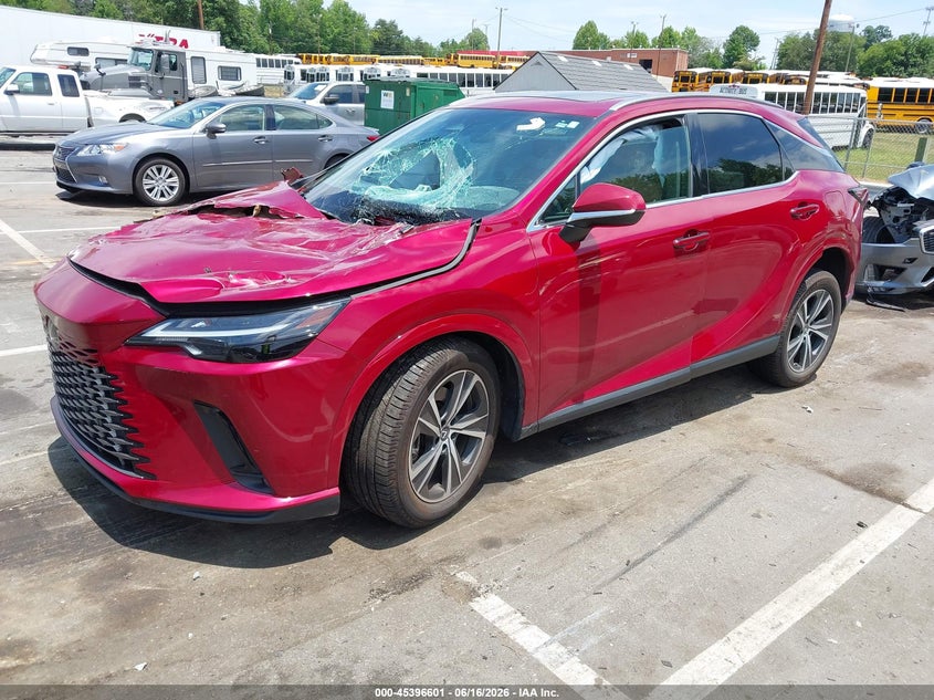 2023 Lexus Rx VIN 2T2BAMBA6PC016704 IAAI salvage auction — RIGHT FRONT, Salvage (North Carolina), sold $13,600 on 2026-07-30 (photo 2)
