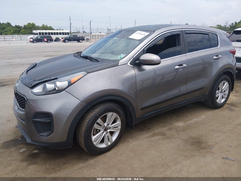 2018 Kia Sportage VIN KNDPM3AC7J7444983 IAAI salvage auction — SIDE, Salvage (Louisiana), sold $2,400 on 2026-07-29 (photo 2)