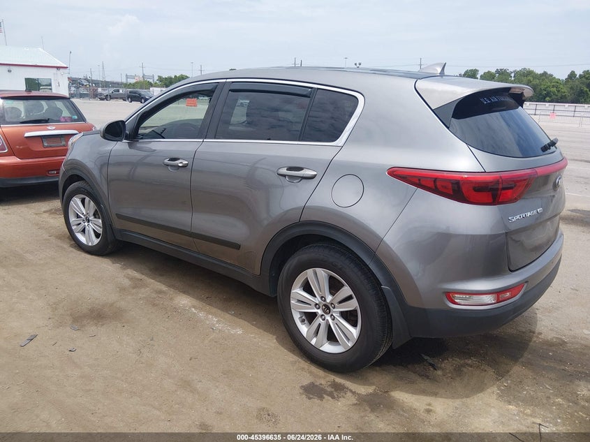 2018 Kia Sportage VIN KNDPM3AC7J7444983 IAAI salvage auction — SIDE, Salvage (Louisiana), sold $2,400 on 2026-07-29 (photo 3)