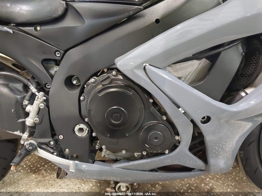 2007 Suzuki Gsx-r600 VIN JS1GN7DA972107682 IAAI salvage auction — LEFT SIDE, Salvage (Georgia), sold $1,350 on 2026-07-14 (photo 8)
