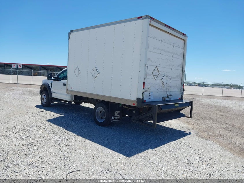 2017 Ford F550 VIN 1FDUF5GT4HED60055 IAAI salvage auction — REAR END, Certificate Of Title (Nebraska), sold $7,500 on 2026-07-09 (photo 3)