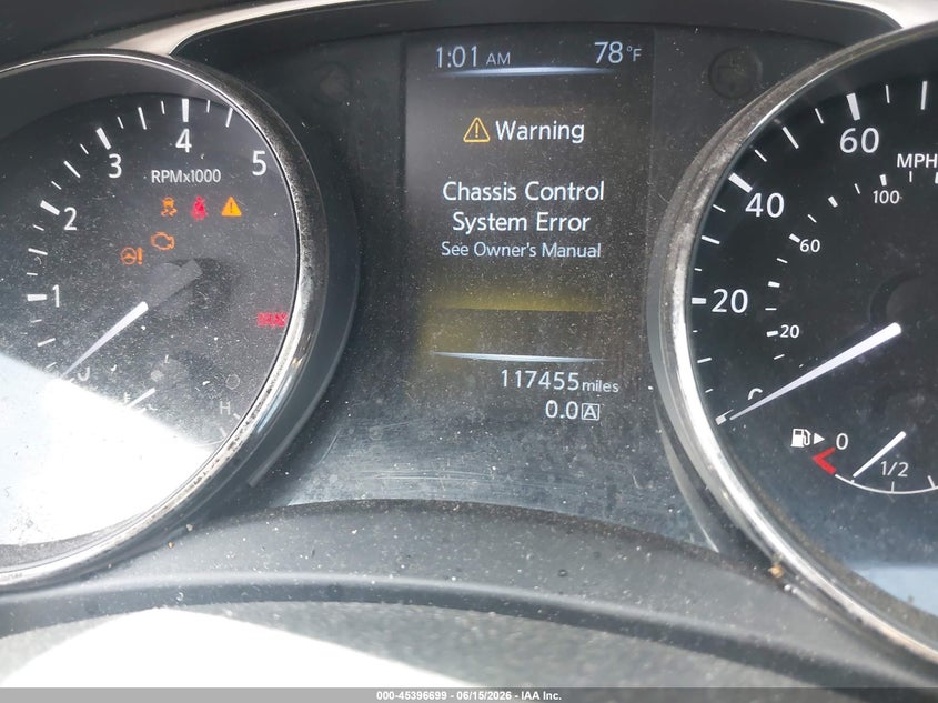 2016 Nissan Rogue VIN KNMAT2MV7GP632637 IAAI salvage auction — NORMAL WEAR, Rebuilt (Indiana), sold $575 on 2026-07-29 (photo 7)