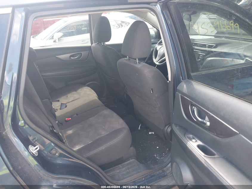 2016 Nissan Rogue VIN KNMAT2MV7GP632637 IAAI salvage auction — NORMAL WEAR, Rebuilt (Indiana), sold $575 on 2026-07-29 (photo 8)