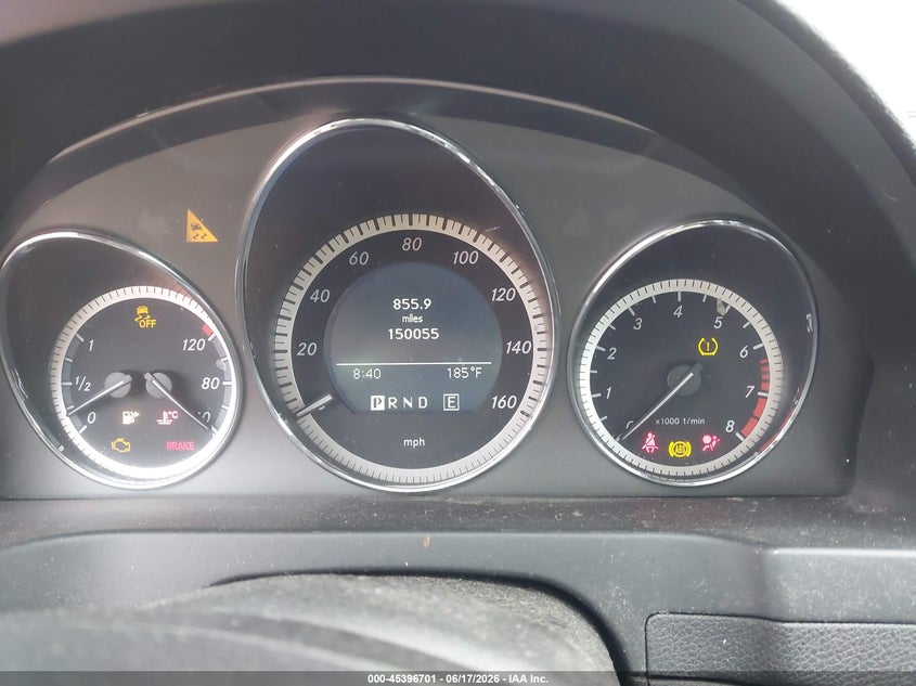 2011 Mercedes-benz C class VIN WDDGF8BB0BR139379 IAAI salvage auction — FRONT END, Clear (Wisconsin), sold $425 on 2026-07-09 (photo 7)