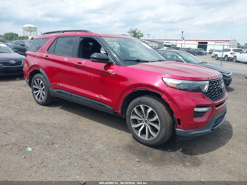 2021 Ford Explorer VIN 1FM5K8GC0MGA98972 — IAAI salvage auction photo