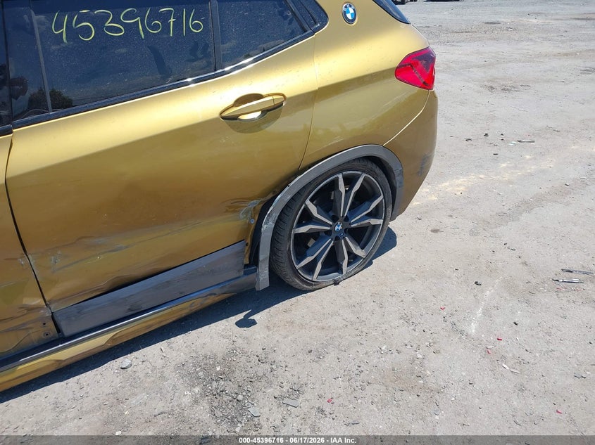 2018 BMW X2 VIN WBXYJ5C32JEF71986 IAAI salvage auction — FRONT END, Salvage (Virginia), sold $400 on 2026-07-28 (photo 6)