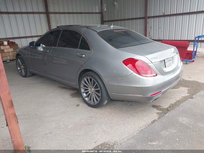 2015 Mercedes-benz S-klasse VIN WDDUG8CB7FA096484 IAAI salvage auction — ROOF, Salvage (Mississippi), sold $9,475 on 2026-07-16 (photo 3)