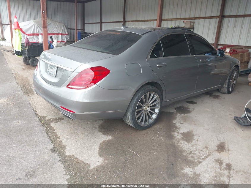 2015 Mercedes-benz S-klasse VIN WDDUG8CB7FA096484 IAAI salvage auction — ROOF, Salvage (Mississippi), sold $9,475 on 2026-07-16 (photo 4)