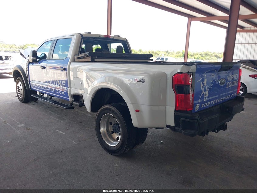 2025 Ford F450 VIN 1FT8W4DT6SED12214 IAAI salvage auction — FRONT & REAR, Rebuildable (Florida), sold $15,100 on 2026-07-22 (photo 3)