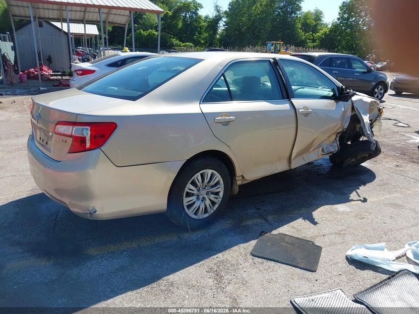 2012 Toyota Camry VIN 4T4BF1FK8CR172569 IAAI salvage auction — SIDE, Clear (Virginia), sold $950 on 2026-07-22 (photo 4)