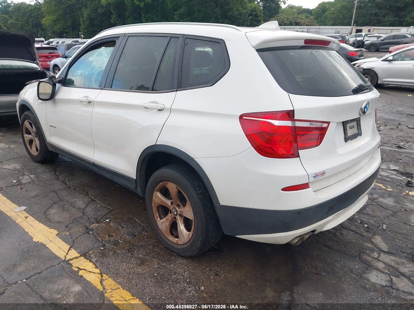 2012 BMW X3 VIN 5UXWX5C51CL725540 IAAI salvage auction — FRONT END, Rebuildable (Florida), sold $975 on 2026-07-15 (photo 3)