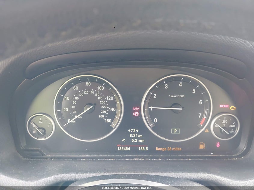 2012 BMW X3 VIN 5UXWX5C51CL725540 IAAI salvage auction — FRONT END, Rebuildable (Florida), sold $975 on 2026-07-15 (photo 7)