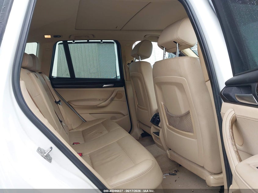 2012 BMW X3 VIN 5UXWX5C51CL725540 IAAI salvage auction — FRONT END, Rebuildable (Florida), sold $975 on 2026-07-15 (photo 8)