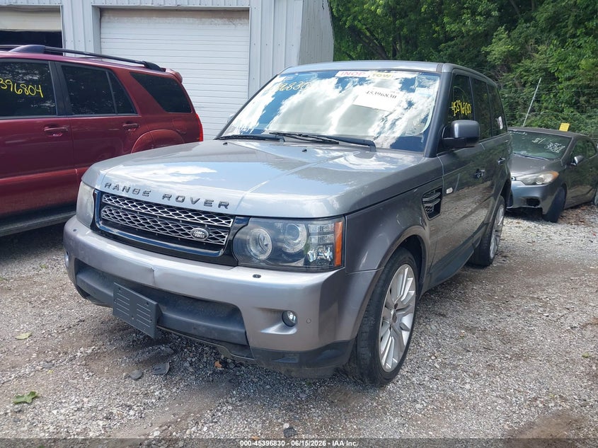2012 Land rover Range rover sport VIN SALSK2D48CA750409 IAAI salvage auction — FRONT END, Original (West Virginia), sold $2,100 on 2026-07-15 (photo 6)