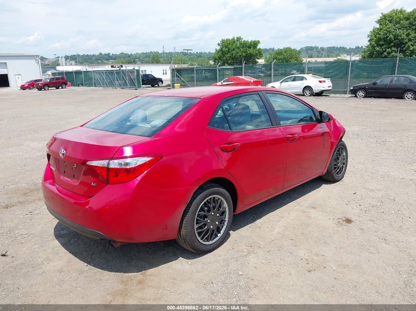 2016 Toyota Corolla VIN 5YFBURHE1GP557520 IAAI salvage auction — FRONT END, Salvage (Pennsylvania), sold $1,400 on 2026-07-17 (photo 4)