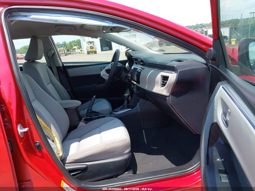 2016 Toyota Corolla VIN 5YFBURHE1GP557520 IAAI salvage auction — FRONT END, Salvage (Pennsylvania), sold $1,400 on 2026-07-17 (photo 5)