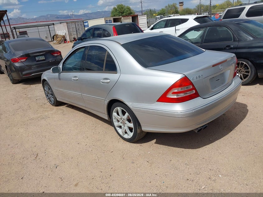 2003 Mercedes-benz C class VIN WDBRF40J33A473197 IAAI salvage auction — FRONT END, Clear (Arizona), sold $25 on 2026-07-30 (photo 3)