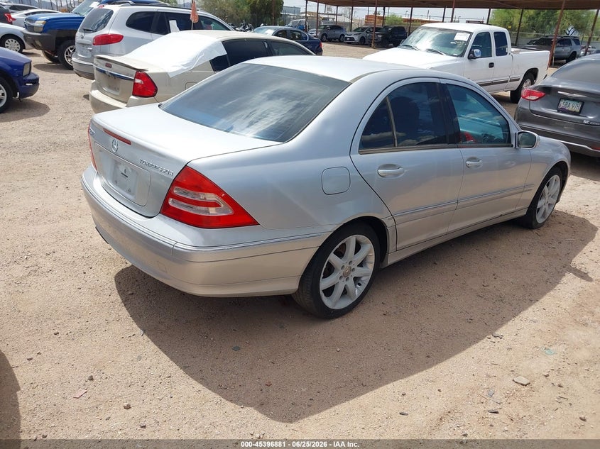 2003 Mercedes-benz C class VIN WDBRF40J33A473197 IAAI salvage auction — FRONT END, Clear (Arizona), sold $25 on 2026-07-30 (photo 4)