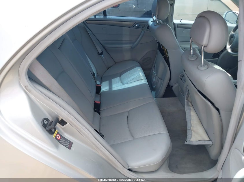 2003 Mercedes-benz C class VIN WDBRF40J33A473197 IAAI salvage auction — FRONT END, Clear (Arizona), sold $25 on 2026-07-30 (photo 8)